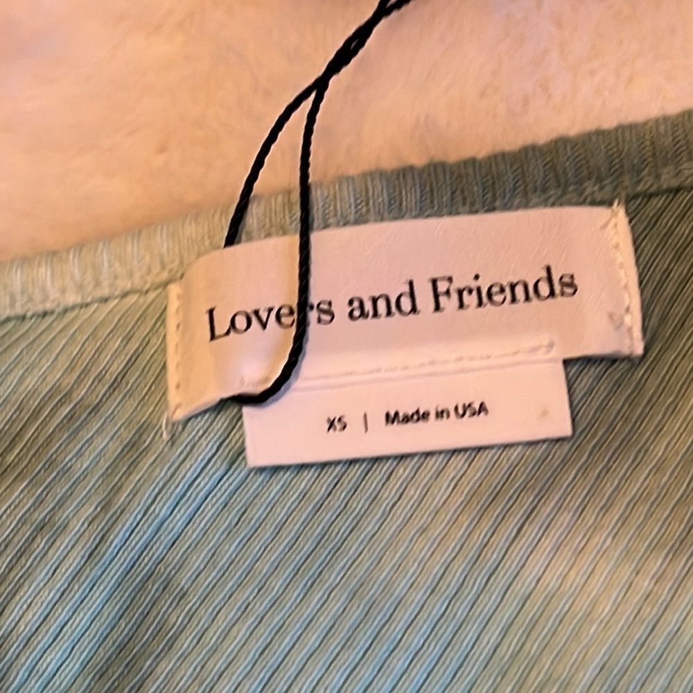 New! Lovers and Friends Bradley Bodysuit Teal Green Tie Dye Size XS - Picture 10 of 12